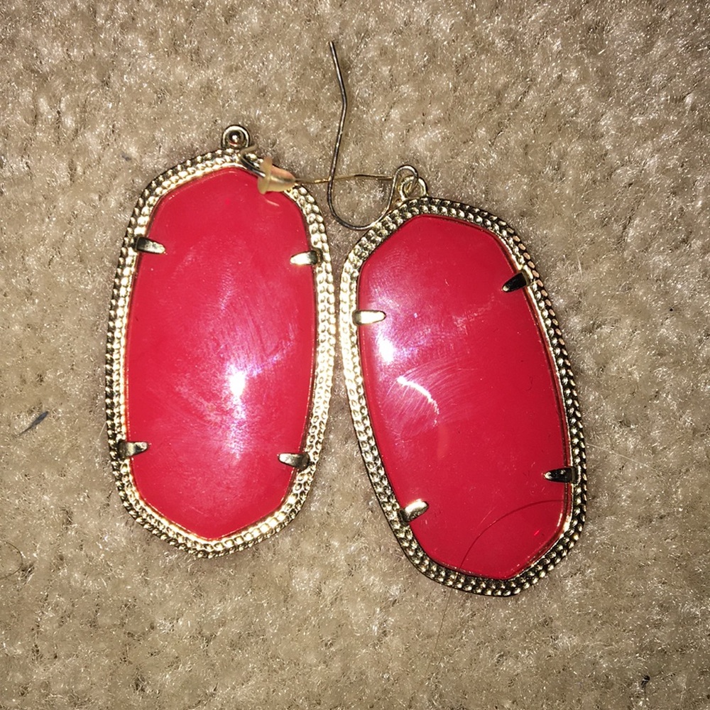 Kendra Scott Red Earrings